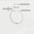 Solitaire Bezel Black Diamond Ring - Emerson No. 7